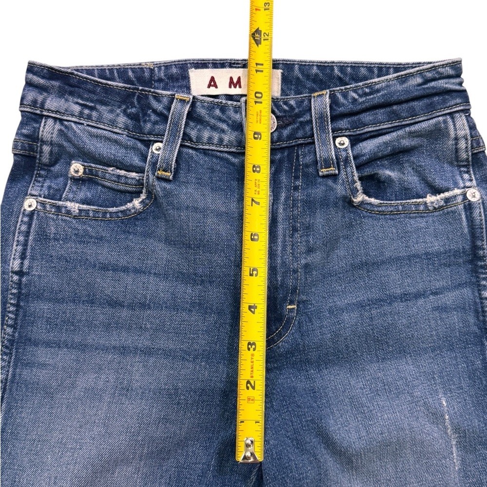 AMO Chelsea Crop jeans in color Deep Breath - Picture 6 of 8